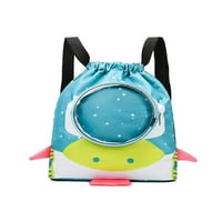Avamo Kids Backpacks Sklopivi ruksak za vuču sa džepom cipela za plivanje Torba za plivanje Cartoon