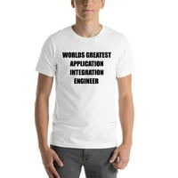 Najveća svjetski inženjer aplikacije Inženjer kratkih rukava pamučna majica od nedefiniranih poklona