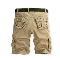Muški klasici Pješački teretni kratke hlače Casual Multi džep Bermuda Hlače na otvorenom pamuk Twill