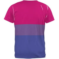 Biseksualna zastava s prideom na cijelom muns majicu Multi 2XL