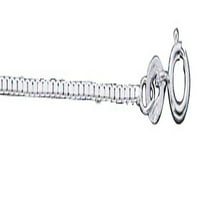 Sterling Silver 18 BO lanac 3D desne pobjede ili mirovna ruka privjesak ogrlica