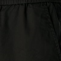 Uorcsa Novo cvjetno tiskovina dugih žetvica labavo Ležerne prilike čipke za crtanje MENS Hlače crne