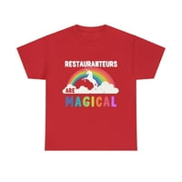 Restauranteurs su čarobna majica u unise grafičkim majicama, veličina S-5XL