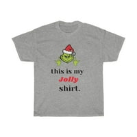 Grinch, ovo je moja vesela košulja, smiješna majica, smiješna božićna majica, božićni poklon