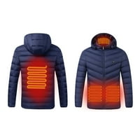 Grijane jakne vanjska topla odjeća zagrijana za jahanje skijanje ribolova punjenje putem grijanog kaputa