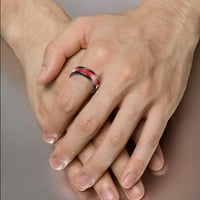 Pgeraug pokloni za žene školjke titanijumske prsten muškarci Popularni izvrsni prsten jednostavan modni