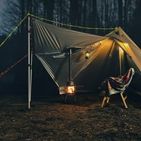 TENT WINDOVANJE SA LED kampovanjem CANOPY FI užeta električna svjetiljka za upozorenje