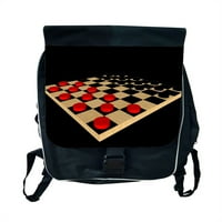 Checkerboard veliki školski ruksak