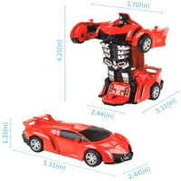 Robot auto igračka u deformacijskom automobilu za dječje dječake igraju transformaciju automobila transformirajući