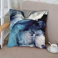 Jastuk za bacanje jastuk za bacanje navlaka ukrasni mornarski plavi sof na kauč na kauču za kauč za