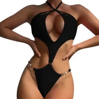 Žene kupaći kostimi Žene Bikini kupaći kostim sa tankim vrpcom Vuče Diamond šuplje kupaći kostim Postavi