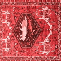 Ahgly Company Zatvoreni pravokutnik Perzijski crveni tradicionalni prostirci područja, 7 '9 '
