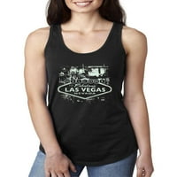 - Ženski trkački rezervoar TOP - Dobrodošli u Las Vegas Nevada