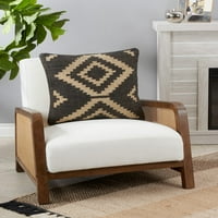 Fannco stilovi Geometrijski plemenski vuna vuna jute tkani dekorativni bacanje jastuk za bacanje 20
