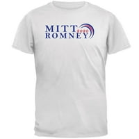 Predsjednički izbori Mitt Romney Polu krug muški majica bijeli 2xl