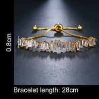 Toyella Europska i američka vlažna elegantna i jednostavna cirkon zircon kandža u obliku dijamanta