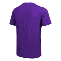 Muške veličanstvene teme Heatherd Purple Los Angeles Lakers Ball Hog Logo TRI-Blend majica
