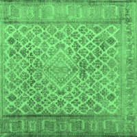 Ahgly Company Zatvoreni pravokutnik Perzijski Emerald Green Boemske prostirke, 2 '4 '