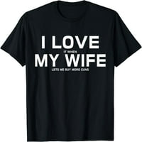 Volim kad mi žena pusti mi majicu crno