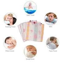 Novorođenče za ručnik za ručnik od lica pamuka za ručnik za babdene ručnike sa brisanjem saliva ručnik