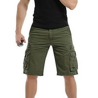 Muške i velike muške kratke hlače Muški povremeni čista boja na otvorenom Pocket plaža Radna pantalona