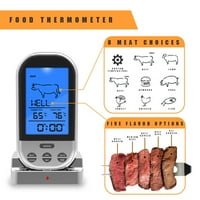 Termometar za prehrambene termometar za roštilj termometar Prijenosni kuhinjski kuhanje mjerač temperature