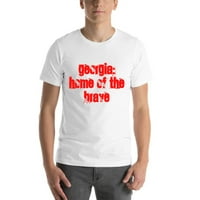 2xl Gruzija: Dom hrabrih pamučnih majica s kratkim rukavima Cali stil po nedefiniranim poklonima