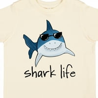 Inktastični morski pas Ljubav morski pas sa sunčanim naočalama Poklon Dječak majica malih majica ili