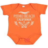 Inktastična pismo plaža Kalifornija Trip Surfanje Poklon Baby Boy ili Baby Girl Bodysuit