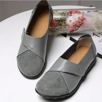 LHKED ženske ortopedske cipele Comfort cipele casual rimske sandale i sive