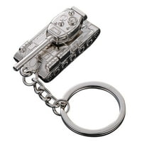 Moda Cool Centralni dekoracija Legura 3D tank Model Key prsten