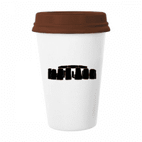 Britanija Stonehenge Ujedinjeno Kraljevstvo Wiltshire Šolja kava pijenje za piće CETTERY CEC CUP poklopac