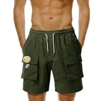Muški povremeni kratkih kratkih kratkih kratkih hlača na otvorenom, pantalone na otvorenom Slim modne