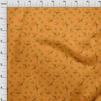 Onuone svilena tabbby senf žuta tkanina Kawai haljina materijala od tkanine za ispis tkanina od dvorišta