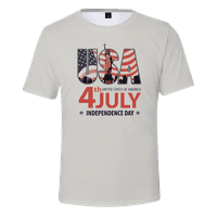 Ženska američka zastava Majica USA 4. srpnja Dan nezavisnosti Majica Patriotske zvijezde Stripes Majice