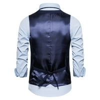 Symoidni muški kaputi prsluk - jesen zimska formalno poslovno tuxedo odijelo za jaknu prsluka gornji