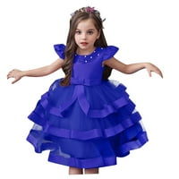 Uskršnje haljine za djevojčice djevojke djevojke cvjetni rođendan djeveruše haljina za vrijeme princeze