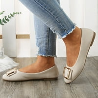 Sandale Akiihool za žene Dressy ljeto Široko širine ženske ravne sandale Otvori cipele za gledanje nožnog