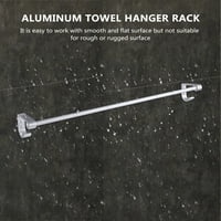 Aluminijski ručnike za ručnike Jednostavni regali ručnika sa kukama za ručnike za ručnike
