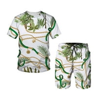 Muške odjeće kratki rukav vrhovi sportski trčanje Havaii FIT Shorts Beach Streetweard Obraćaj za prozračnu
