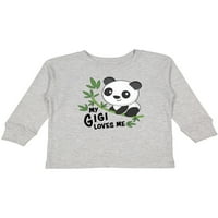 Inktastic My Gigi voli me-slatka panda poklon mališač majica ili majica s dugim rukavima