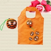 Qianha Mall sklopiva torba za višekratnu sklopivu torbu za kupovinu sa crtanim životinjskim pčelama