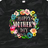Inktastična sretna majčin dan - cvijeće poklon dječaka malih majica ili majica mališana