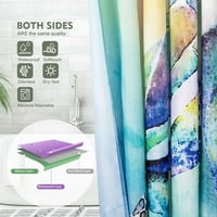 Ruralni pastoralni scenografija tuš za zavjese za tuširanje kupatilo za zavjese od tkanine 3D zavjesa