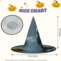 Witch Hat RolePlay kostim veštica kostim vještica kostim šešir tiskari vještica šešir vještica šešir,