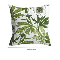 Ukrasi za Noć vještica Proljeće zeleno retro geometrijsko bacanje jastuk američki stil Vrt kauč jastuk