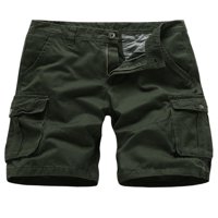 Avamo Men Boys Casual Beach Comfy kratke hlače Ljetni borbe Jogger Zločene pamučne kratke hlače s džepovima