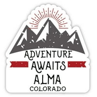 Alma Colorado Suvenir Vinil naljepnica za naljepnicu Avantura čeka dizajn