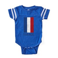 Cafepress - France_B - Slatka novorođenčad bebi fudbal bodi