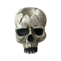 Yyeselk Skull Svijećnica Skeleton Držači za svijeće Tealight Cup Gothic Decor Resin Candestick zanat